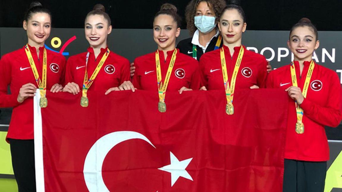 Türkiye, Kadın Ritmik Cimnastik'te Avrupa şampiyonu oldu!